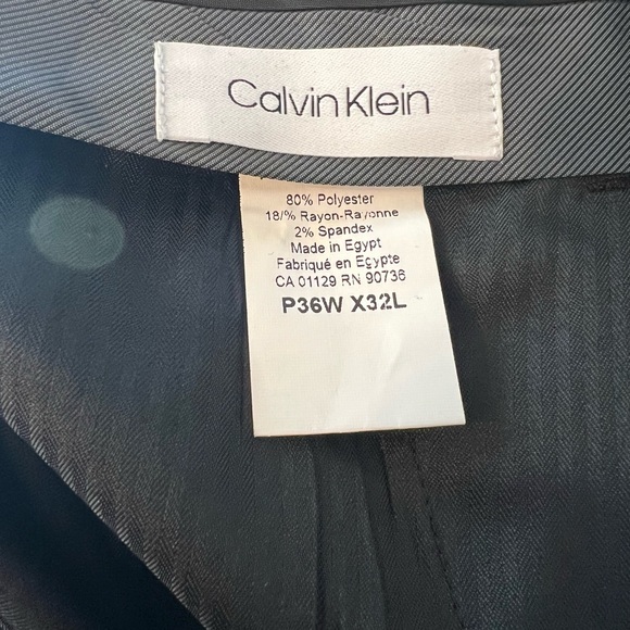 Calvin Klein Men's Slim-Fit Dress Pants - Picture 12 of 16
